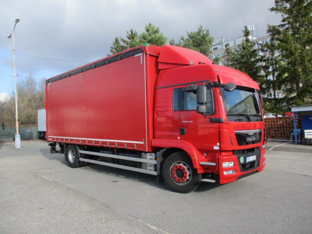 MAN TGM 18.340 mit LBW - Schuifzeilen vrachtwagen: afbeelding 2 MAN TGM 18.340 mit LBW - Schuifzeilen vrachtwagen: afbeelding 2