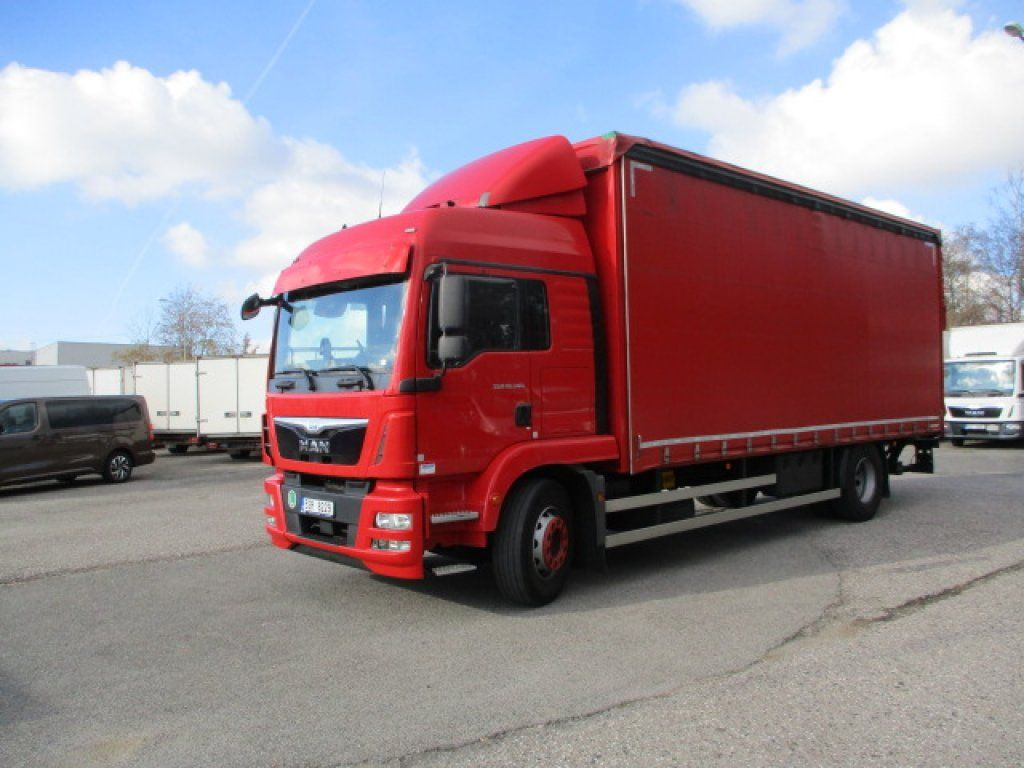 MAN TGM 18.340 mit LBW - Schuifzeilen vrachtwagen: afbeelding 1 MAN TGM 18.340 mit LBW - Schuifzeilen vrachtwagen: afbeelding 1