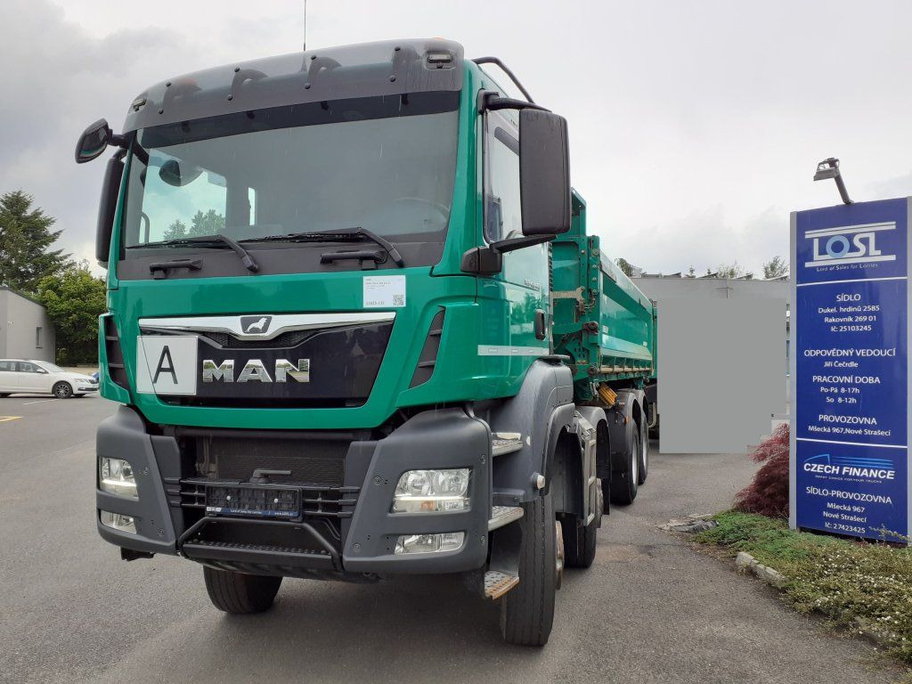 MAN TGS41.460 8x6 S3 EURO 6 - Kipper vrachtwagen: afbeelding 1 MAN TGS41.460 8x6 S3 EURO 6 - Kipper vrachtwagen: afbeelding 1
