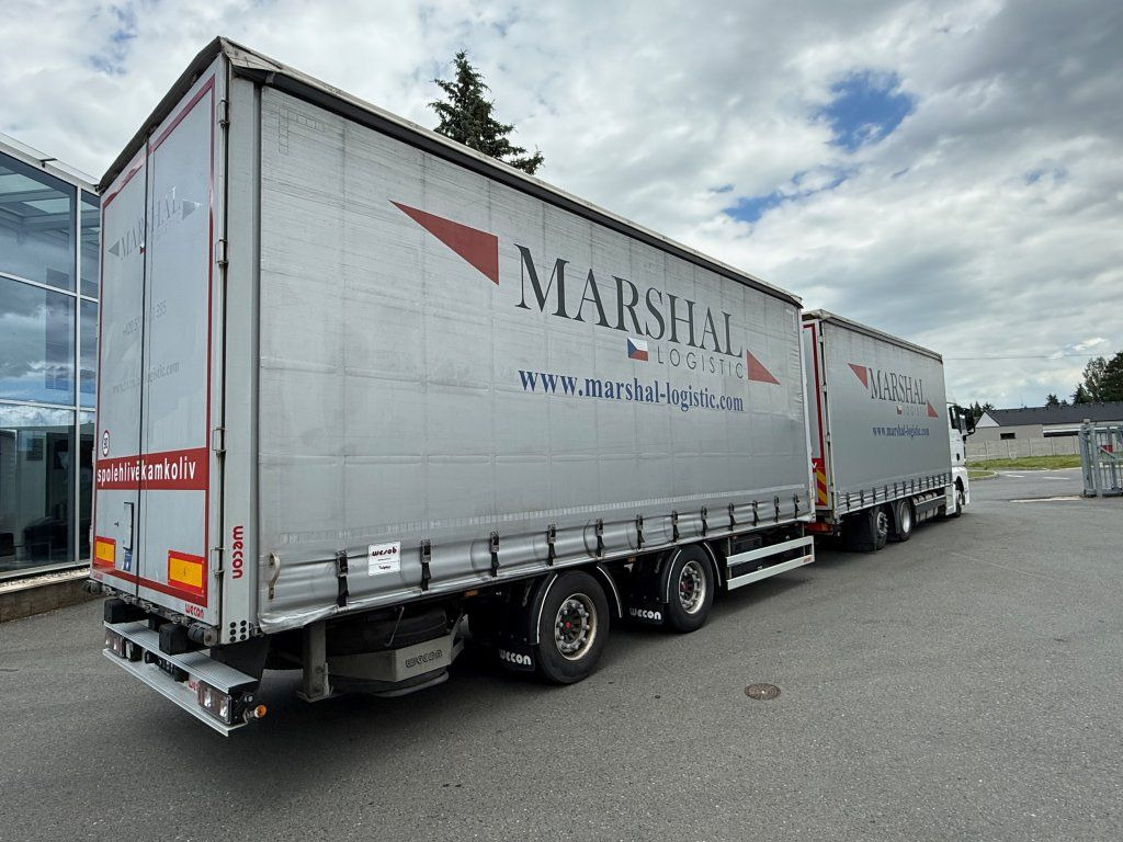MAN TGX24.510 EURO 6 6x2 + Wecon - Schuifzeilen vrachtwagen, Aanhangwagen met huif: afbeelding 3 MAN TGX24.510 EURO 6 6x2 + Wecon - Schuifzeilen vrachtwagen, Aanhangwagen met huif: afbeelding 3