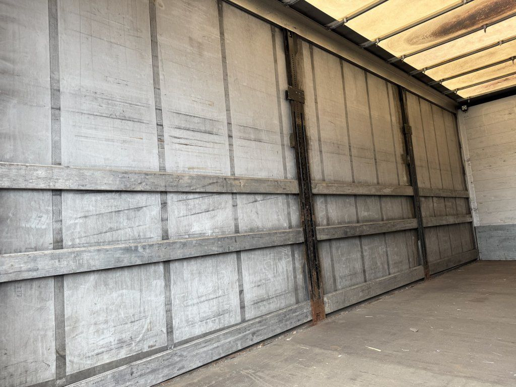 Schuifzeilen vrachtwagen, Aanhangwagen met huif MAN TGX24.510 EURO 6 6x2 + Wecon: afbeelding 14