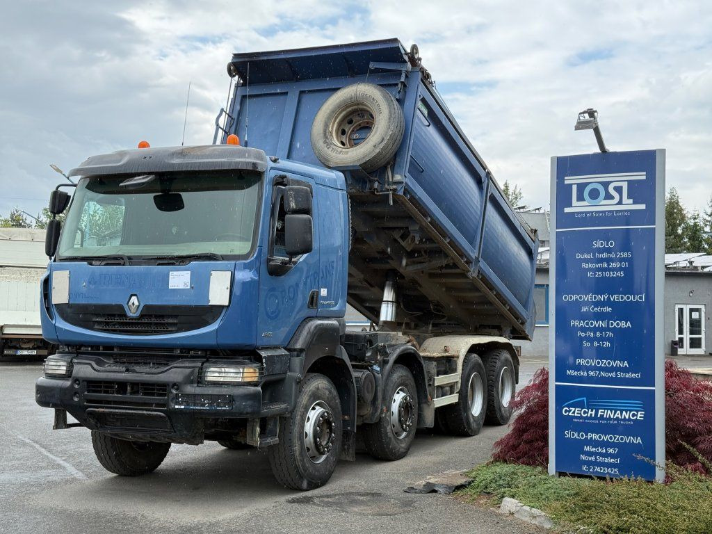 Renault Kerax 450 S3 8x4 EURO 4 - Kipper vrachtwagen: afbeelding 1 Renault Kerax 450 S3 8x4 EURO 4 - Kipper vrachtwagen: afbeelding 1