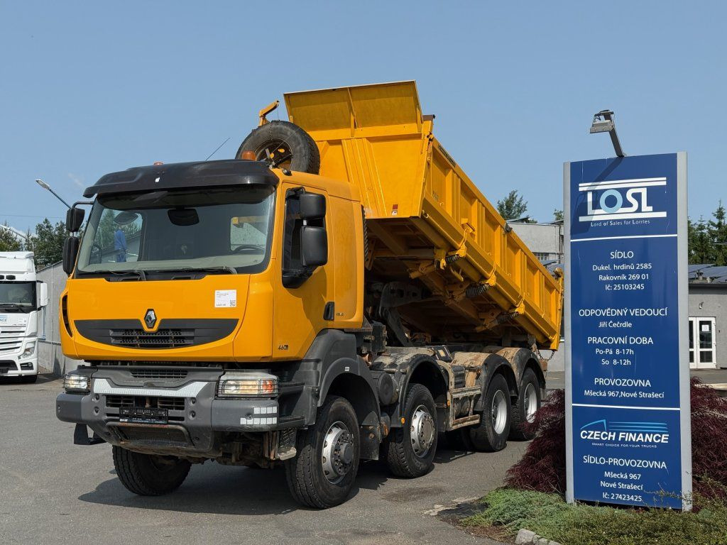 Renault Kerax 460 8x6 EURO 5 - Kipper vrachtwagen: afbeelding 1 Renault Kerax 460 8x6 EURO 5 - Kipper vrachtwagen: afbeelding 1