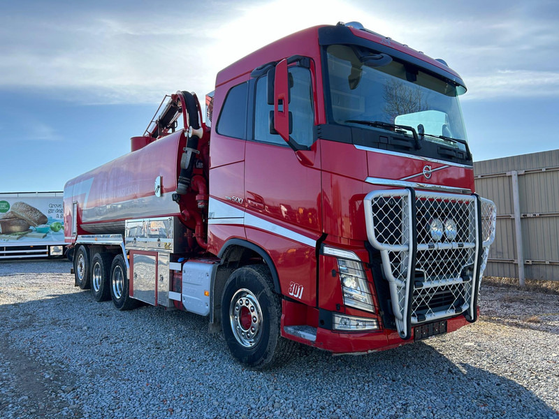 Volvo FH 500 8x4*4 KORP&SON 10000 + 10500 l / VACUUM Vacustar W1600R / PRESSURE Uraca KF716 - 350 l/min - 170 bar / TULOSSA - Vacuümwagen: afbeelding 2 Volvo FH 500 8x4*4 KORP&SON 10000 + 10500 l / VACUUM Vacustar W1600R / PRESSURE Uraca KF716 - 350 l/min - 170 bar / TULOSSA - Vacuümwagen: afbeelding 2