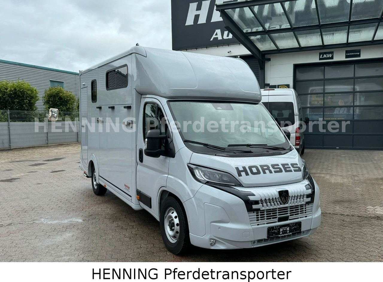 Peugeot Boxer 3 - Sitzer *GROSSE SATTELKAMMER* - Veewagen vrachtwagen: afbeelding 2 Peugeot Boxer 3 - Sitzer *GROSSE SATTELKAMMER* - Veewagen vrachtwagen: afbeelding 2