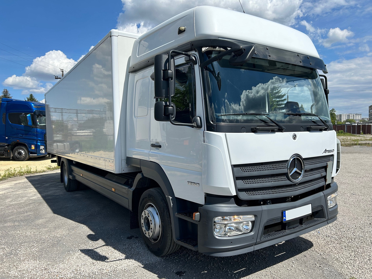 MERCEDES-BENZ ATEGO 1230 / BIGSPACE / 2020 / KOFFER 19 EPAL / LBW 2T - Bakwagen: afbeelding 2 MERCEDES-BENZ ATEGO 1230 / BIGSPACE / 2020 / KOFFER 19 EPAL / LBW 2T - Bakwagen: afbeelding 2