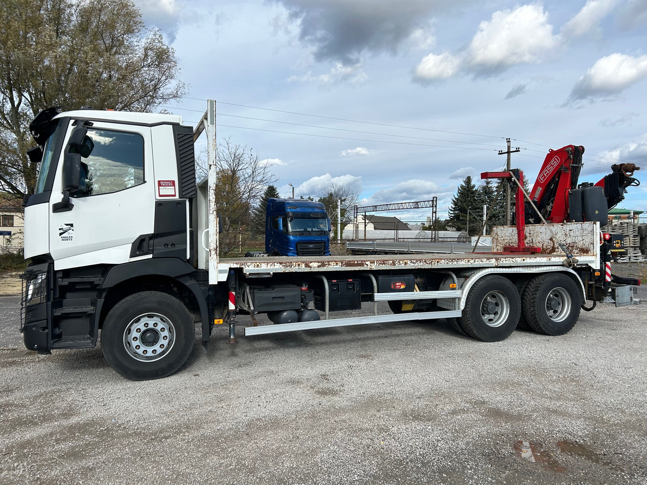 RENAULT C380 6X4 / FASSI F215A + REMOTE / ROTATOR - Kraanwagen: afbeelding 2 RENAULT C380 6X4 / FASSI F215A + REMOTE / ROTATOR - Kraanwagen: afbeelding 2
