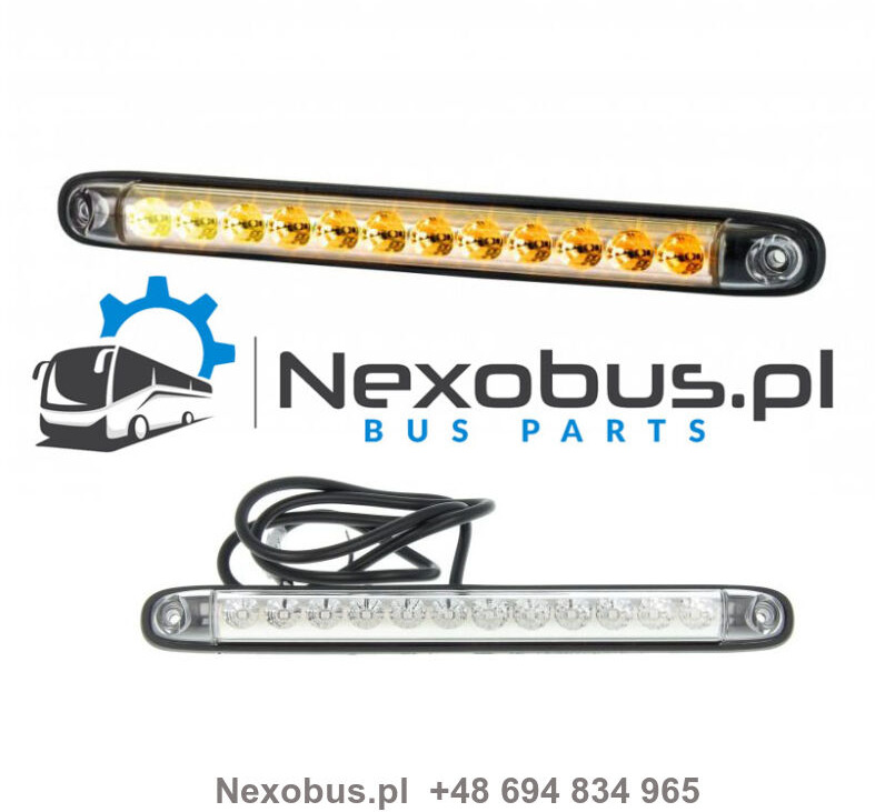 Lampa tył kierunkowskaz Vanhool TX biały klosz - Achterlicht voor Bus: afbeelding 1 Lampa tył kierunkowskaz Vanhool TX biały klosz - Achterlicht voor Bus: afbeelding 1
