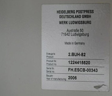 2nd station Heidelberg Stahlfolder BUH 82-6 - Vouwmachine: afbeelding 5 2nd station Heidelberg Stahlfolder BUH 82-6 - Vouwmachine: afbeelding 5