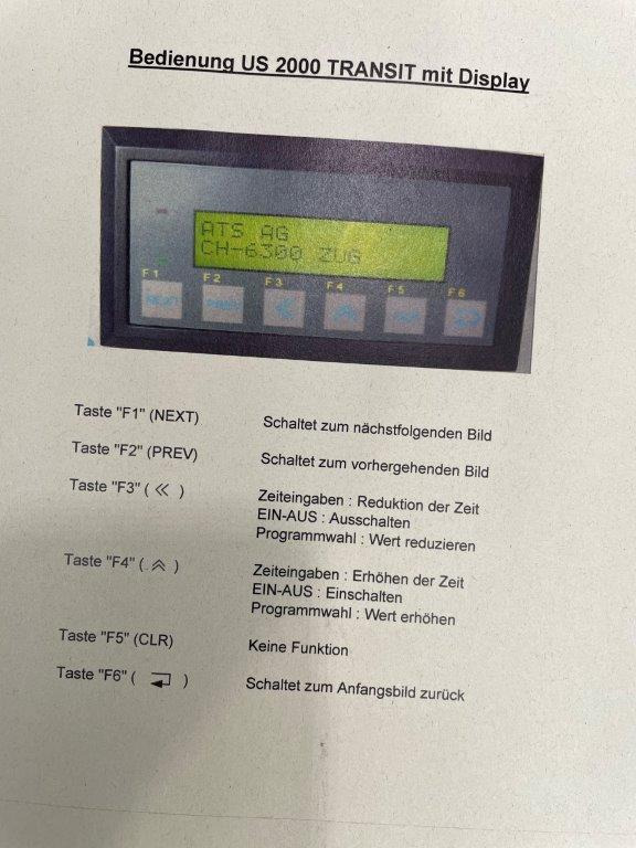ATS Tanner UltraSonic US 2000-AB transit banding machine with pneumatic product hold-down and infeed roller table - Verpakkingsmachine: afbeelding 2 ATS Tanner UltraSonic US 2000-AB transit banding machine with pneumatic product hold-down and infeed roller table - Verpakkingsmachine: afbeelding 2
