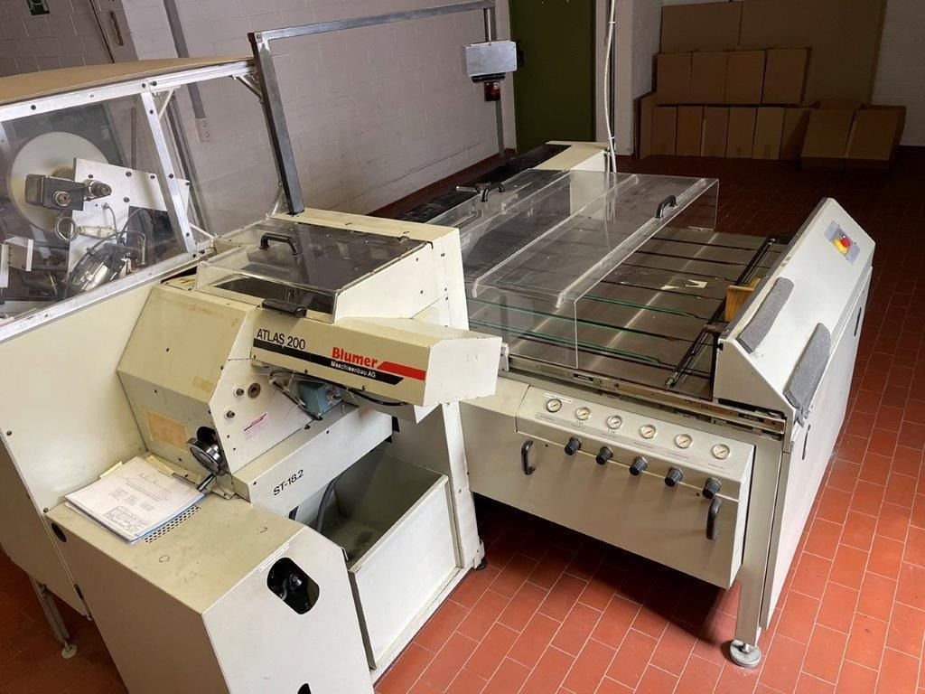 Blumer Atlas 200 label punch with Strip feeder and tape unit SE 18.4 - Drukmachine: afbeelding 1 Blumer Atlas 200 label punch with Strip feeder and tape unit SE 18.4 - Drukmachine: afbeelding 1