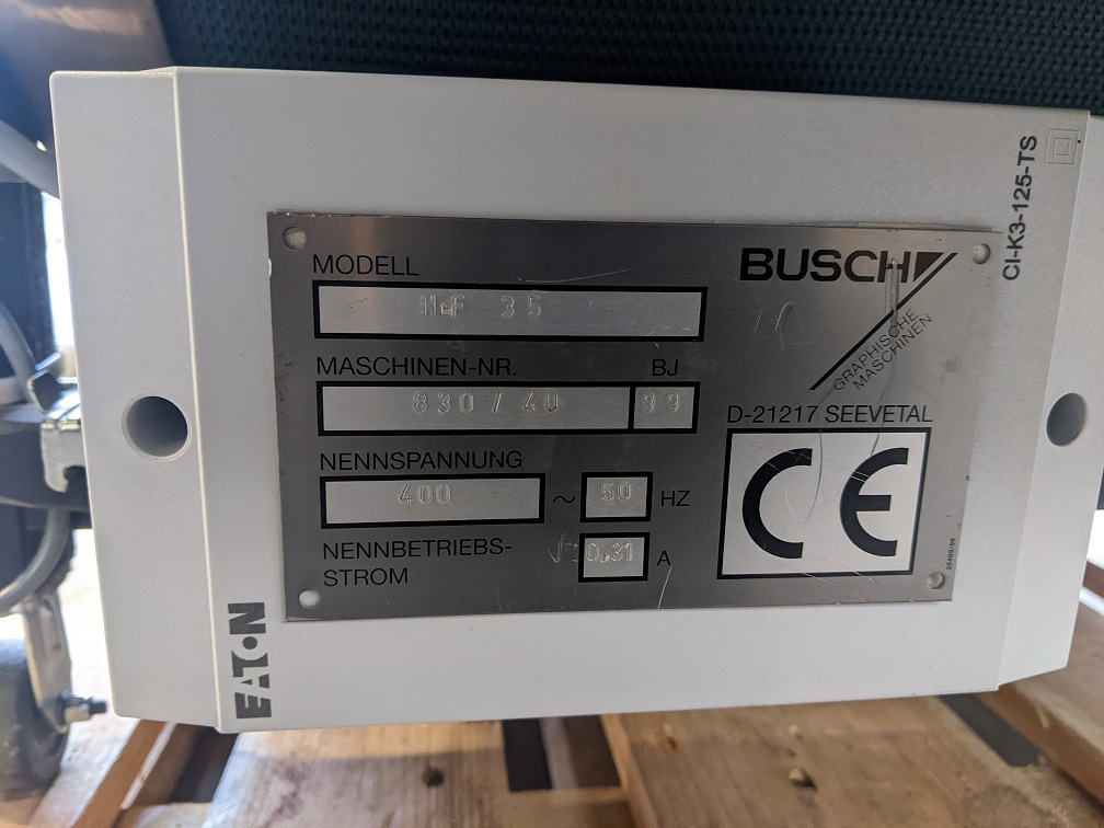 Chip conveyor Auxiliary conveyor Busch HF 35 - Lopende band: afbeelding 2 Chip conveyor Auxiliary conveyor Busch HF 35 - Lopende band: afbeelding 2