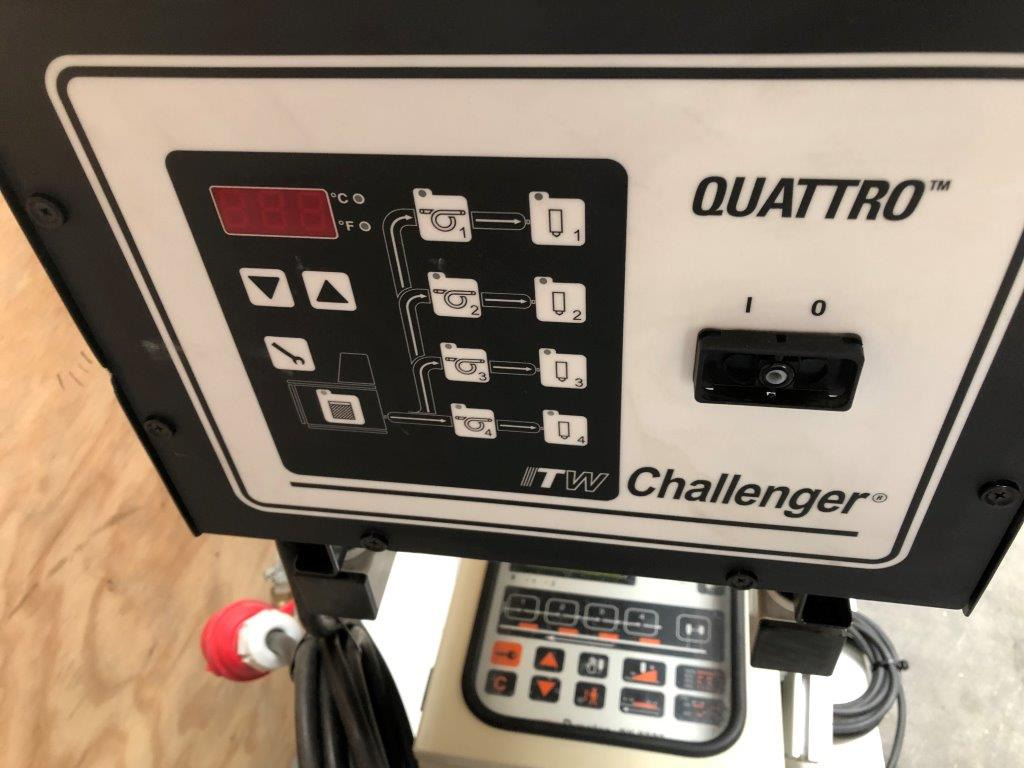 Drukmachine Dynatec Quattro Challenger glue melter with two application nozzles Dy 2002 control unit for 8 channels: afbeelding 8 Drukmachine Dynatec Quattro Challenger glue melter with two application nozzles Dy 2002 control unit for 8 channels: afbeelding 8