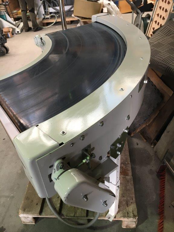 GKF 90-500R-600 Curved Belt Conveyor - Lopende band: afbeelding 1 GKF 90-500R-600 Curved Belt Conveyor - Lopende band: afbeelding 1