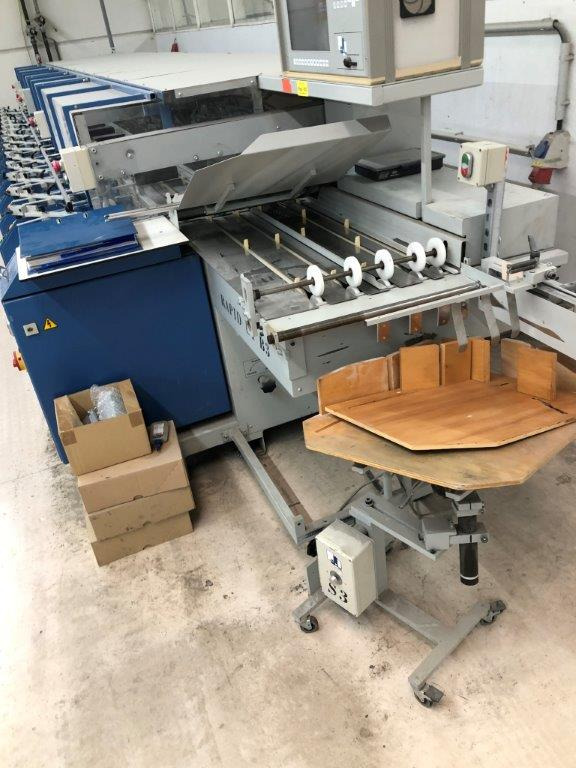 Gathering machine / booklet maker MKW Rapid UT 14B3GS + SFT 350 with 14 stations - Verpakkingsmachine: afbeelding 5 Gathering machine / booklet maker MKW Rapid UT 14B3GS + SFT 350 with 14 stations - Verpakkingsmachine: afbeelding 5