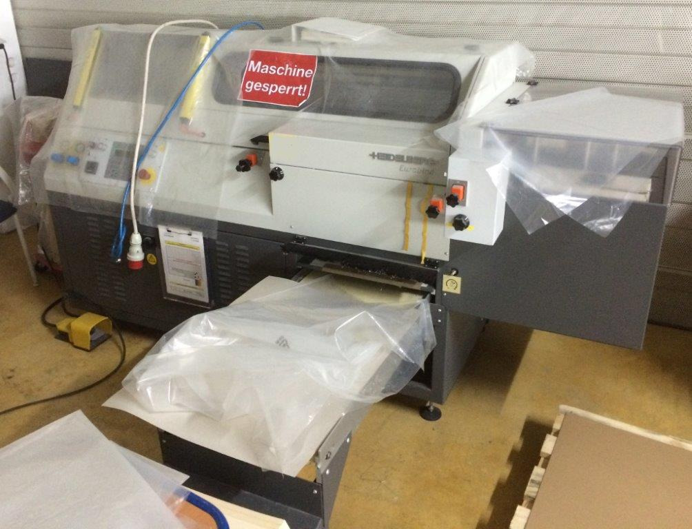 Heidelberg Eurobind EB-500 Single-Column Hotmelt Adhesive Binder - Inbindmachine: afbeelding 1 Heidelberg Eurobind EB-500 Single-Column Hotmelt Adhesive Binder - Inbindmachine: afbeelding 1
