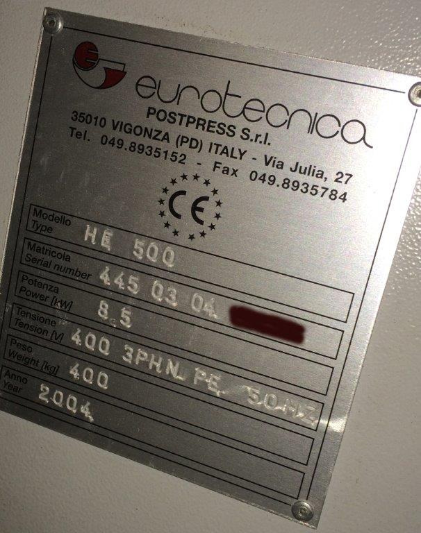 Heidelberg Eurobind EB-500 Single-Column Hotmelt Adhesive Binder - Inbindmachine: afbeelding 3 Heidelberg Eurobind EB-500 Single-Column Hotmelt Adhesive Binder - Inbindmachine: afbeelding 3