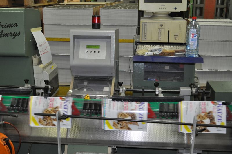 Drukmachine High Speed saddlestitcher Müller Martini Prima Amrys Year  2000: afbeelding 9