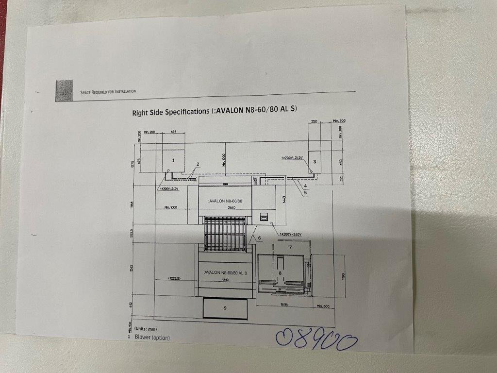 Drukmachine HighSpeed thermal CTP Agfa Avalon N8-60 with MAL, Apogee Rip and Nela Autopunch: afbeelding 17
