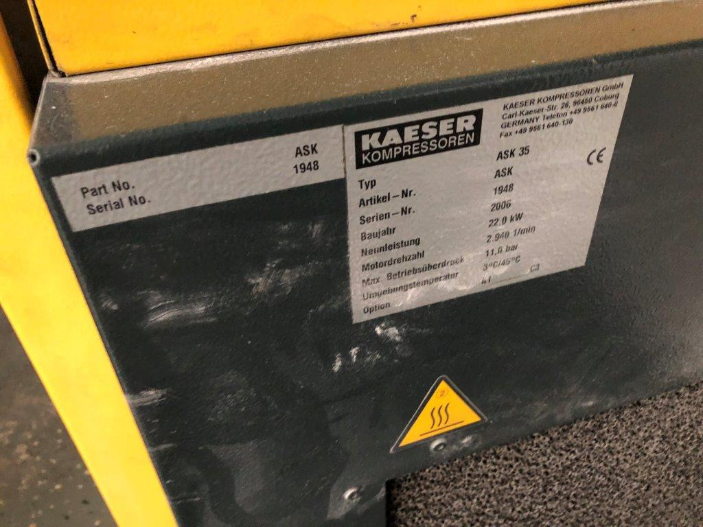 Kaeser ASK 35 compressor unit - Luchtcompressor: afbeelding 2 Kaeser ASK 35 compressor unit - Luchtcompressor: afbeelding 2