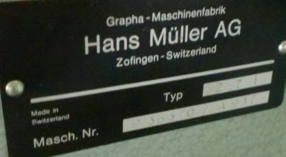 Muller Martini 271 Wire Stitching Machine - Drukmachine: afbeelding 5 Muller Martini 271 Wire Stitching Machine - Drukmachine: afbeelding 5