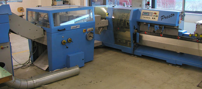 Muller Martini Presto Saddle Stitcher - Drukmachine: afbeelding 1 Muller Martini Presto Saddle Stitcher - Drukmachine: afbeelding 1