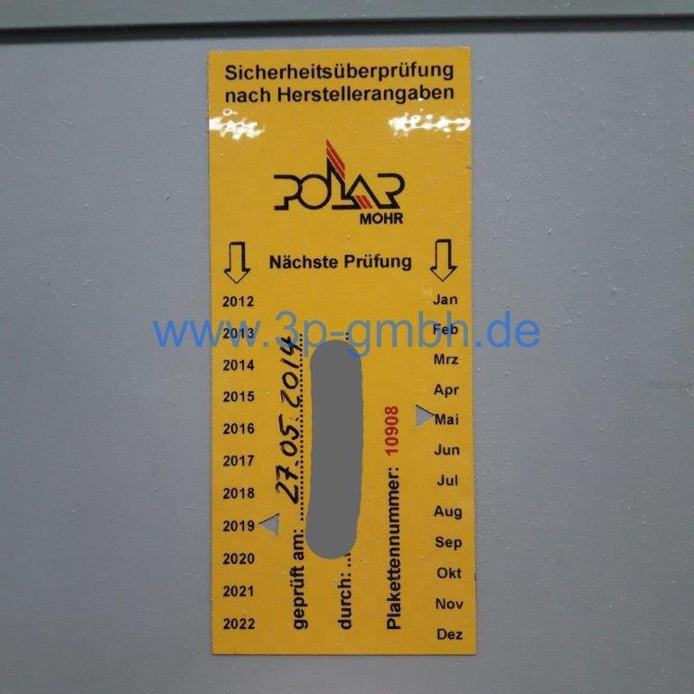 POLAR large format high-speed cutter 176 ED with loading transomat Polar TR 185-BL-7 - Papiersnijmachine: afbeelding 5 POLAR large format high-speed cutter 176 ED with loading transomat Polar TR 185-BL-7 - Papiersnijmachine: afbeelding 5