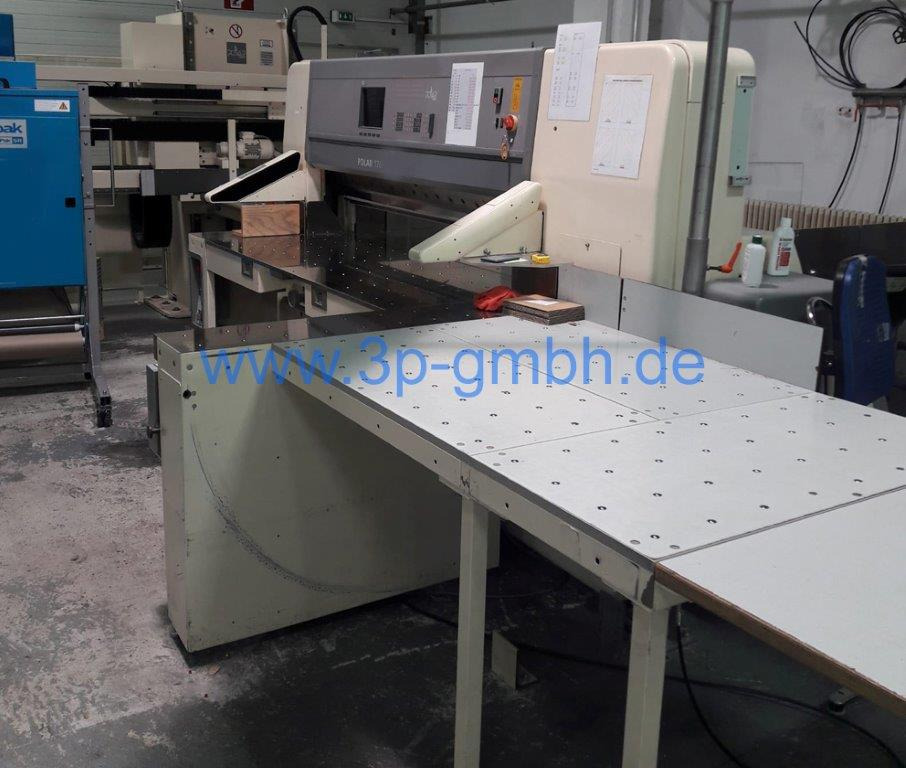 POLAR large format high-speed cutter 176 ED with loading transomat Polar TR 185-BL-7 - Papiersnijmachine: afbeelding 2 POLAR large format high-speed cutter 176 ED with loading transomat Polar TR 185-BL-7 - Papiersnijmachine: afbeelding 2