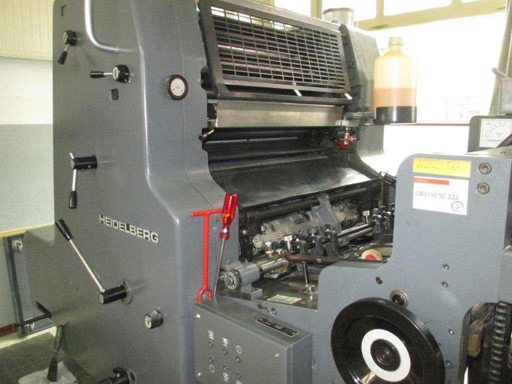Single-Color Heidelberger M-Offset printing machine with cito system for perforation and creasing - Offset drukpers: afbeelding 1 Single-Color Heidelberger M-Offset printing machine with cito system for perforation and creasing - Offset drukpers: afbeelding 1