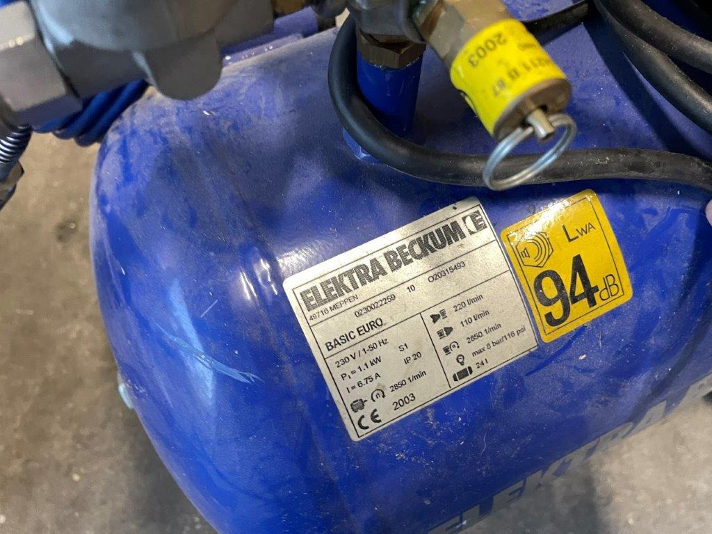 Small compressor Elektra Beckum Basic Euro - Luchtcompressor: afbeelding 2 Small compressor Elektra Beckum Basic Euro - Luchtcompressor: afbeelding 2