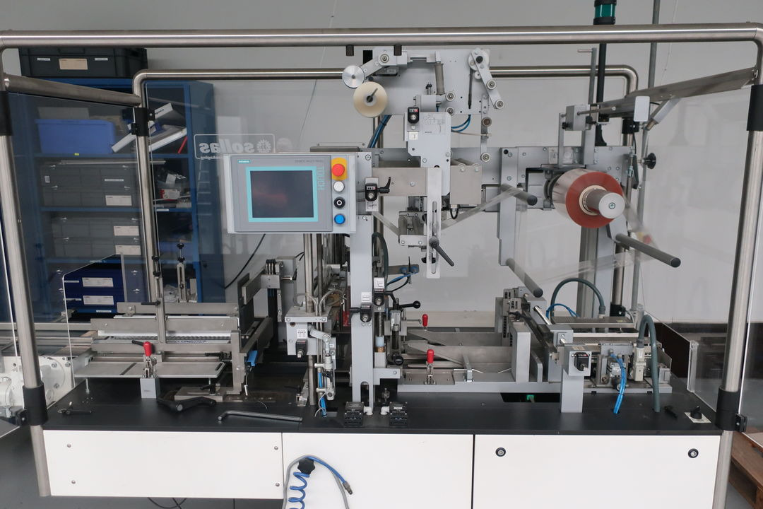 Sollas SX 60 film wrapping machine with moen maskinbyg pick and place feeder - Verpakkingsmachine: afbeelding 2 Sollas SX 60 film wrapping machine with moen maskinbyg pick and place feeder - Verpakkingsmachine: afbeelding 2