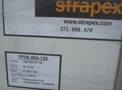 Strapex PP strap for automatic strapping machines - Verpakkingsmachine: afbeelding 2 Strapex PP strap for automatic strapping machines - Verpakkingsmachine: afbeelding 2