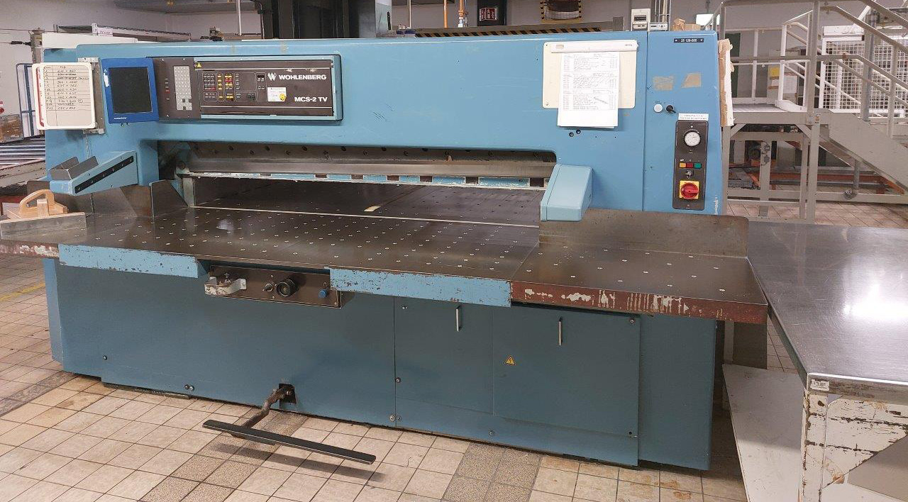 VLF cutting machine WOHLENBERG 185 MCS-2TV - Papiersnijmachine: afbeelding 1 VLF cutting machine WOHLENBERG 185 MCS-2TV - Papiersnijmachine: afbeelding 1