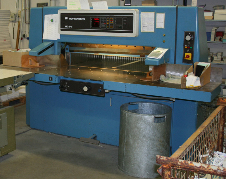 Wohlenberg 115 MCS-2 cutting machine - Papiersnijmachine: afbeelding 1 Wohlenberg 115 MCS-2 cutting machine - Papiersnijmachine: afbeelding 1