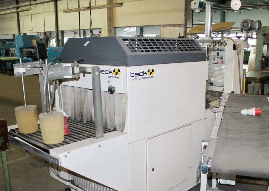 Beck case packer KV 600 pneumatic with 200cm infeed belt - Verpakkingsmachine: afbeelding 1 Beck case packer KV 600 pneumatic with 200cm infeed belt - Verpakkingsmachine: afbeelding 1