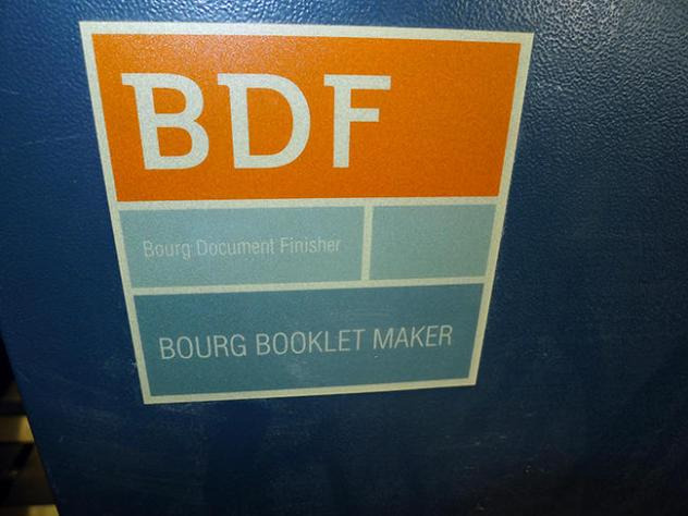 C. p. Bourg BDF booklet finisher - Drukmachine: afbeelding 4 C. p. Bourg BDF booklet finisher - Drukmachine: afbeelding 4
