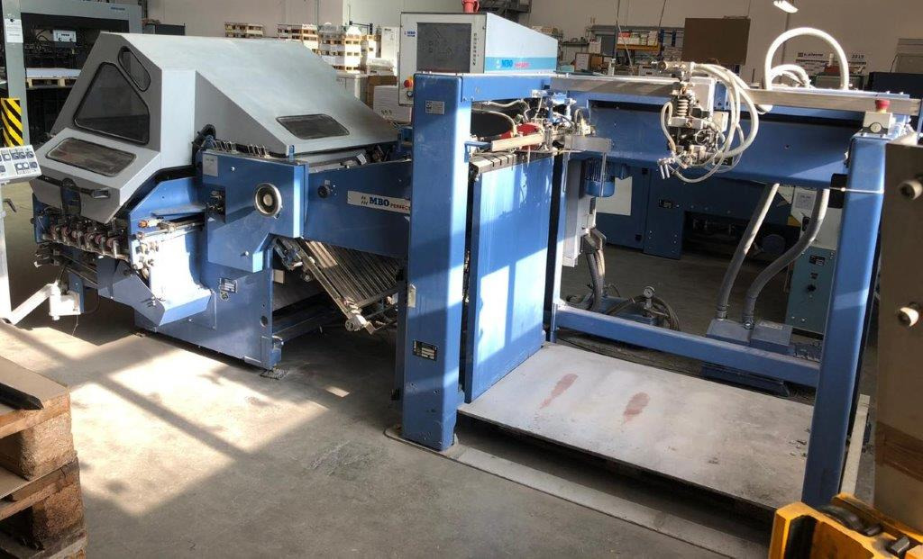 Semi-automatic adjustable combination folding machine MBO K 800.1-SKTL-4-FP from Bj. 2003 - Vouwmachine: afbeelding 4 Semi-automatic adjustable combination folding machine MBO K 800.1-SKTL-4-FP from Bj. 2003 - Vouwmachine: afbeelding 4