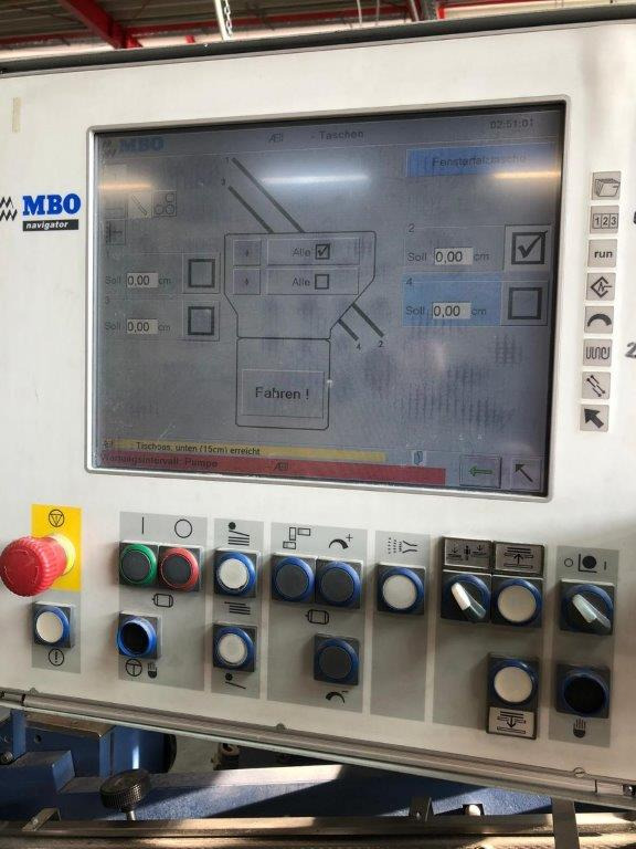 Semi-automatic adjustable combination folding machine MBO K 800.1-SKTL-4-FP from Bj. 2003 - Vouwmachine: afbeelding 5 Semi-automatic adjustable combination folding machine MBO K 800.1-SKTL-4-FP from Bj. 2003 - Vouwmachine: afbeelding 5