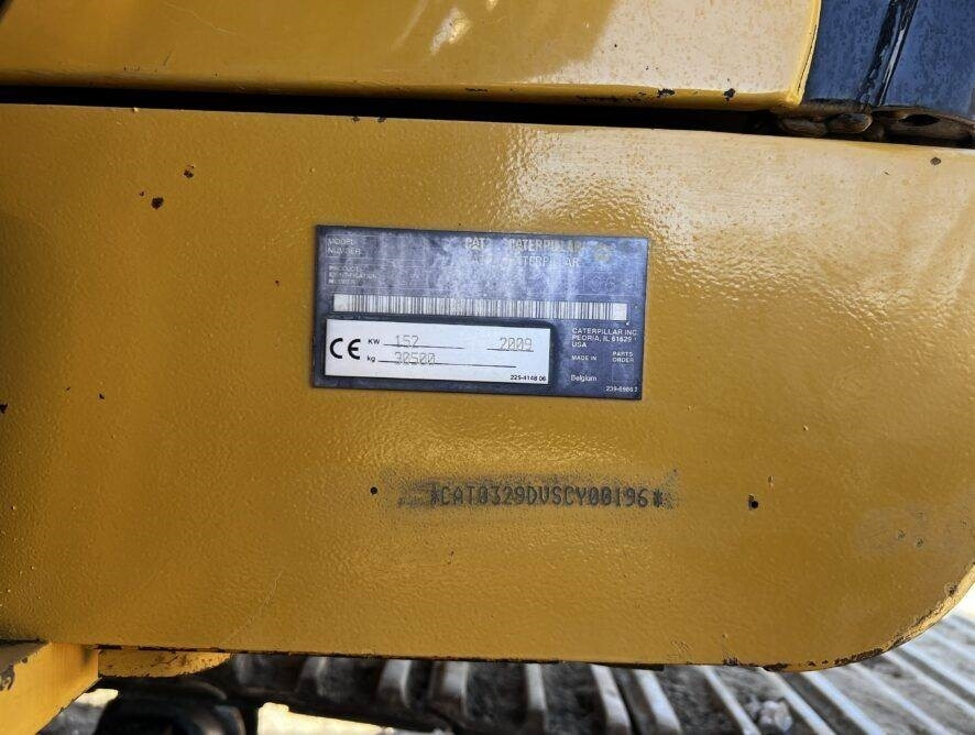 Rupsgraafmachine CAT 329DLN video: afbeelding 19