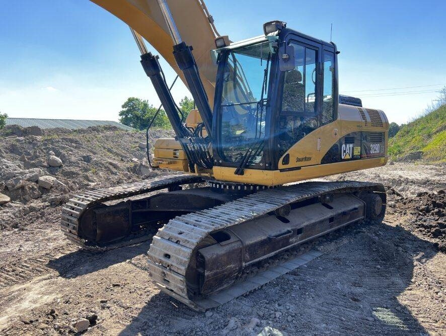 Rupsgraafmachine CAT 329DLN video: afbeelding 7