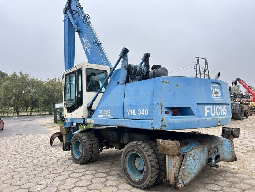 Fuchs MHL340 grab + generator - Overslagkraan: afbeelding 3 Fuchs MHL340 grab + generator - Overslagkraan: afbeelding 3