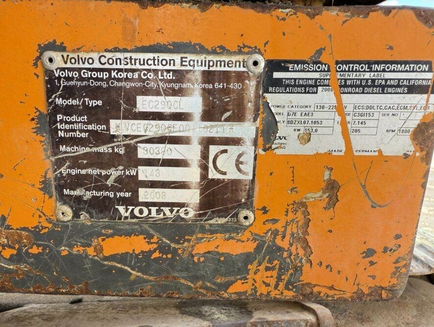 Volvo EC290CL - Rupsgraafmachine: afbeelding 5 Volvo EC290CL - Rupsgraafmachine: afbeelding 5