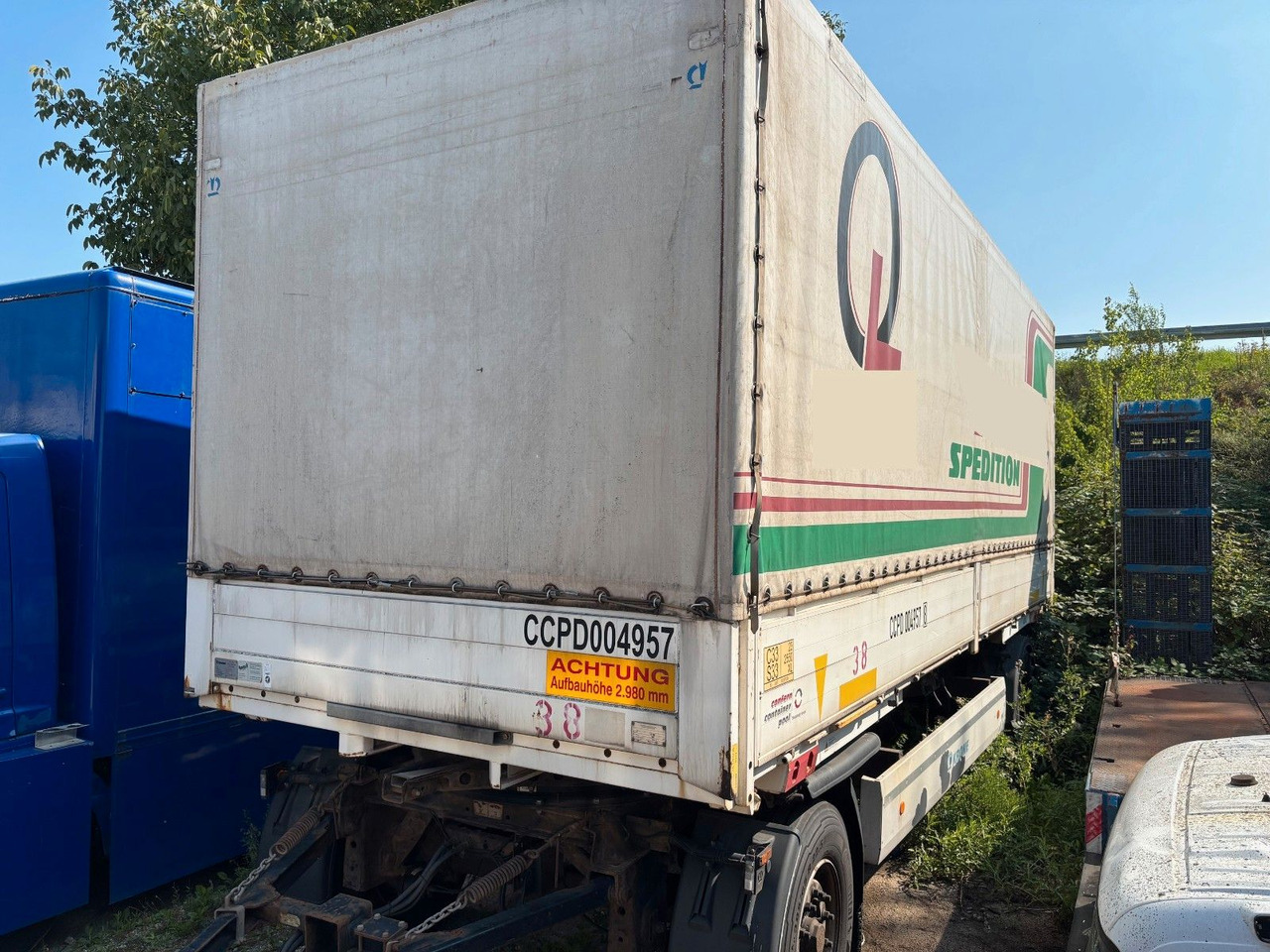 Krone AZ Alubordwände/Luft/Scheibe/BPW - Aanhangwagen met huif: afbeelding 1 Krone AZ Alubordwände/Luft/Scheibe/BPW - Aanhangwagen met huif: afbeelding 1