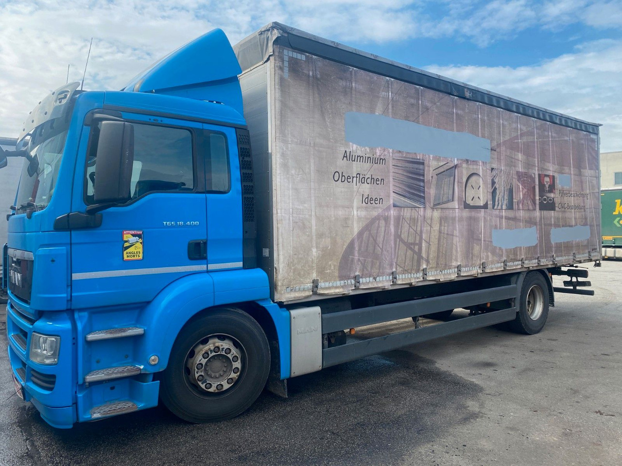 MAN 18.400 8m Lang/10t Nutzlast/2 Stück MAN 18.400 kein 18.440 2 x - Schuifzeilen vrachtwagen: afbeelding 5 MAN 18.400 8m Lang/10t Nutzlast/2 Stück MAN 18.400 kein 18.440 2 x - Schuifzeilen vrachtwagen: afbeelding 5