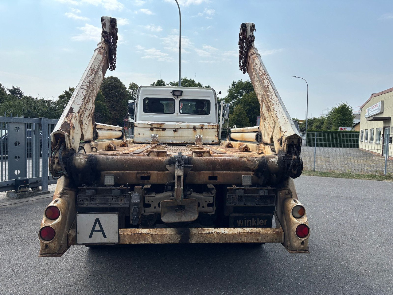 Kipper vrachtwagen Mercedes-Benz 1833 Meiller kein 1840: afbeelding 7