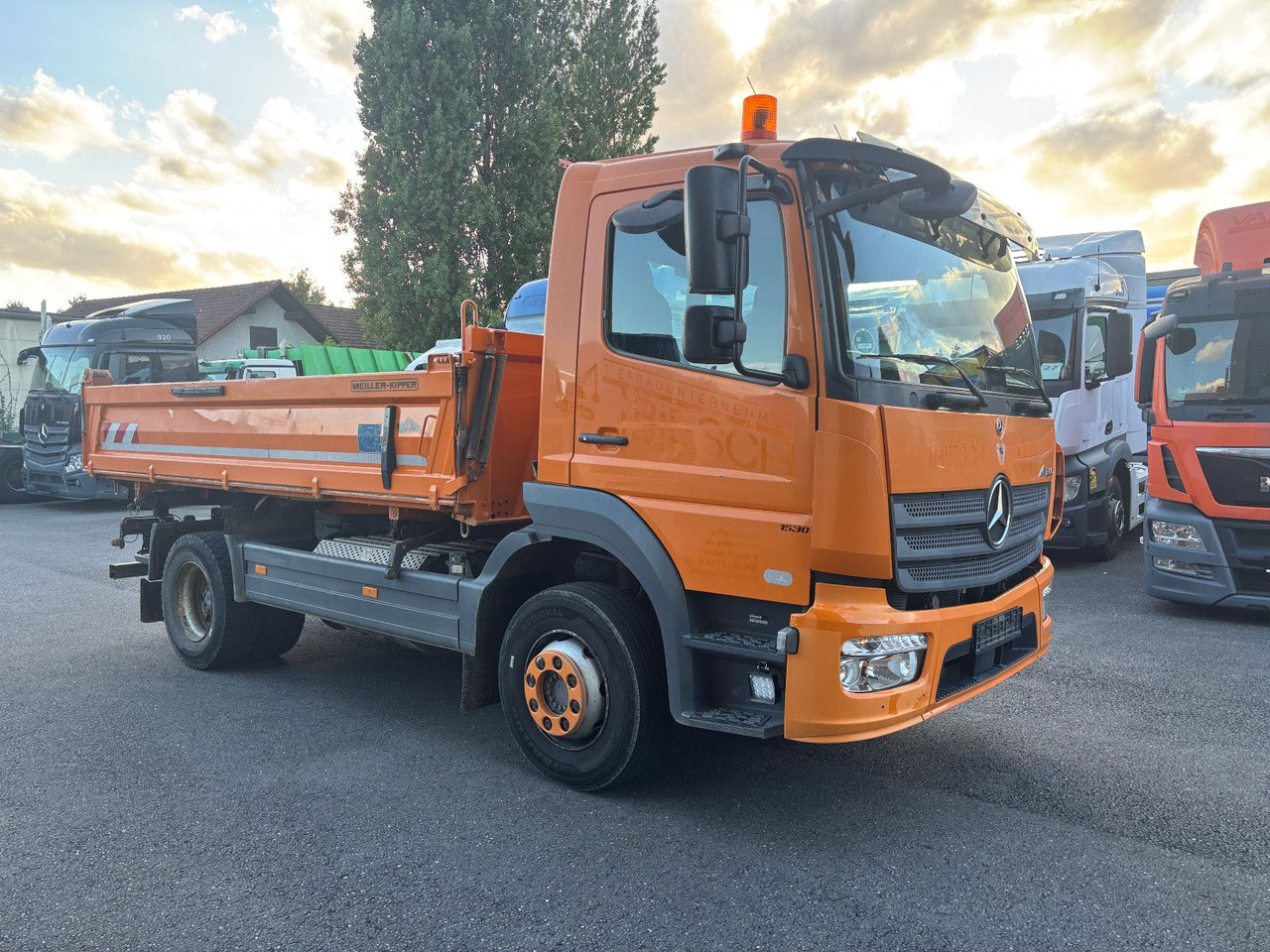 Mercedes-Benz Atego 1530 Blatt/Klima/Kamera - Kipper vrachtwagen: afbeelding 5 Mercedes-Benz Atego 1530 Blatt/Klima/Kamera - Kipper vrachtwagen: afbeelding 5