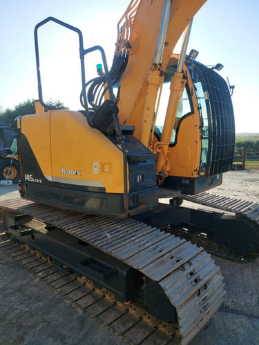 Graafmachine 2014 Hyundai R145LCR-9: afbeelding 6