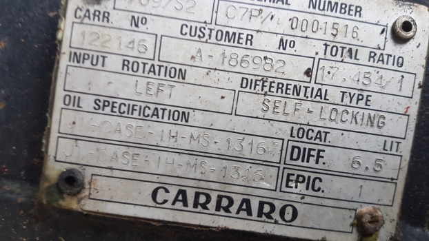 Versnellingsbak Case 5120 Engine, Front And Rear Axle, Transmission, Pto Housing Nut: afbeelding 7