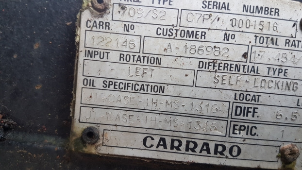 Versnellingsbak Case 5120 Engine, Front And Rear Axle, Transmission, Pto Housing Nut: afbeelding 6