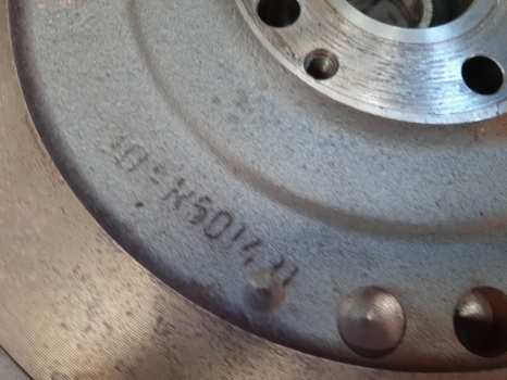 Claas Ares 800 Series 815 - 836 4wd Engine Flywheel 7700050637, R500317, R501411 - Vliegwiel voor Tractor: afbeelding 5 Claas Ares 800 Series 815 - 836 4wd Engine Flywheel 7700050637, R500317, R501411 - Vliegwiel voor Tractor: afbeelding 5